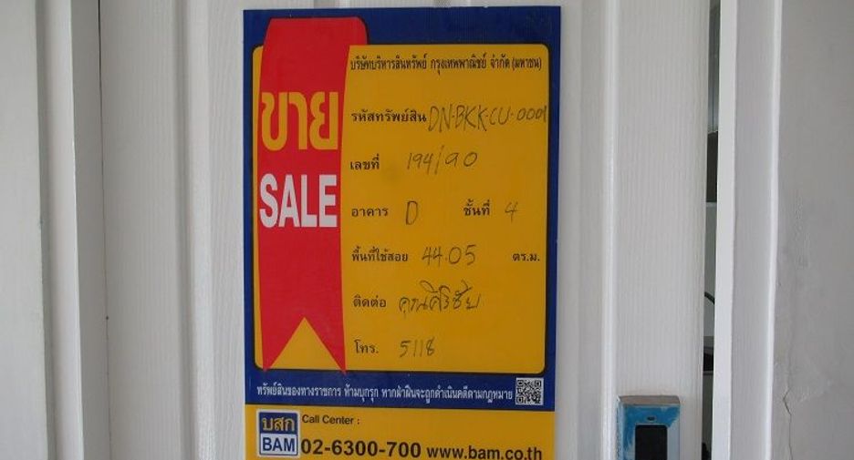 For sale studio condo in Phasi Charoen, Bangkok