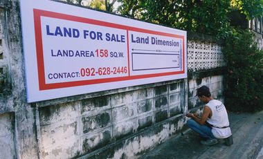 For sale land in Huai Khwang, Bangkok