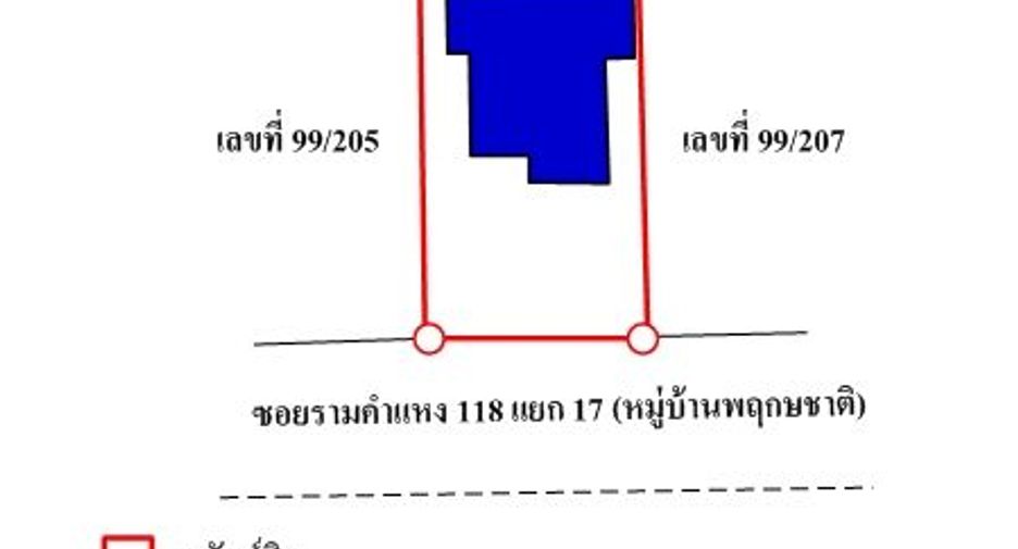 For sale 3 bedrooms house in Saphan Sung, Bangkok
