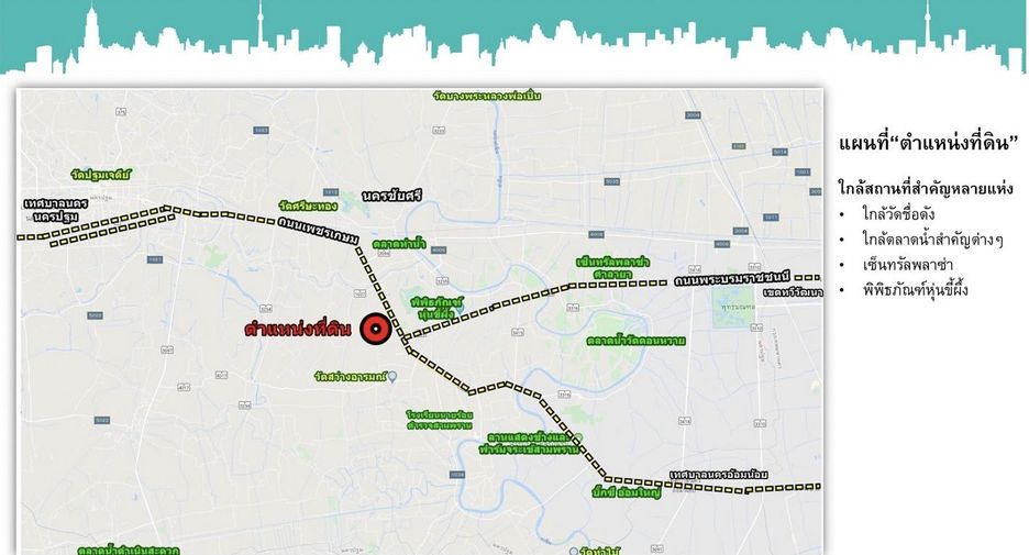 For sale land in Nakhon Chai Si, Nakhon Pathom