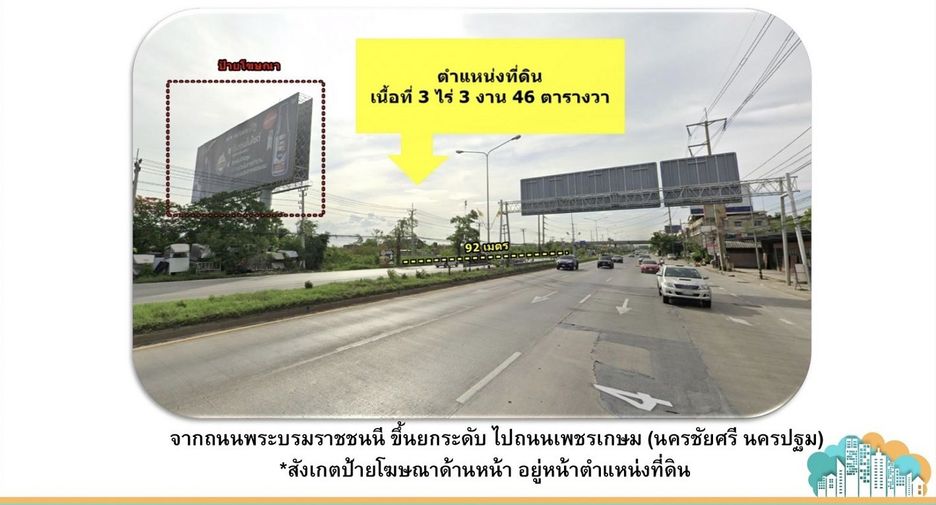 For sale land in Nakhon Chai Si, Nakhon Pathom