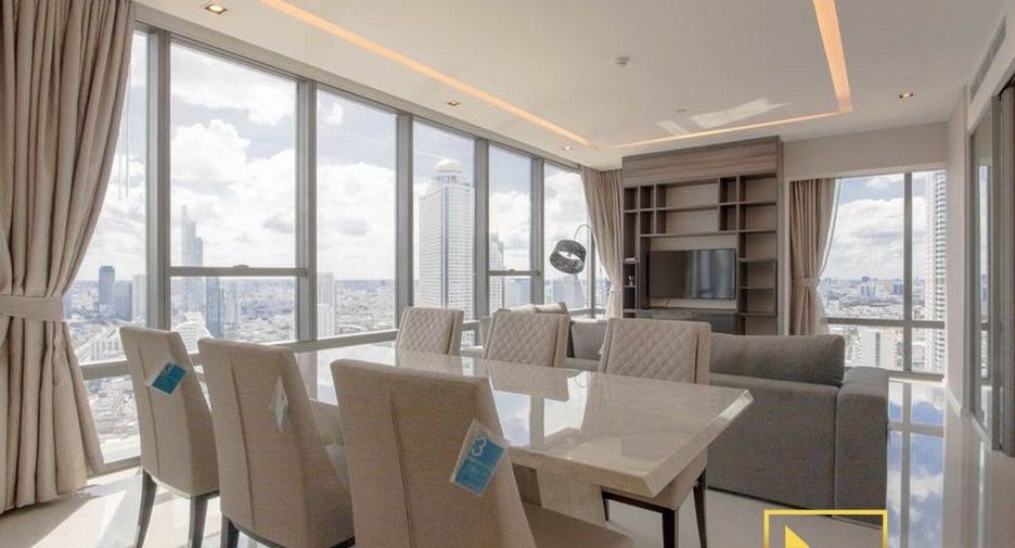 For rent and for sale 2 bed condo in Sathon, Bangkok
