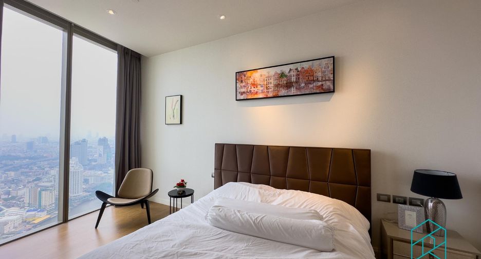 For rent and for sale 2 bedrooms condo in Khlong San, Bangkok