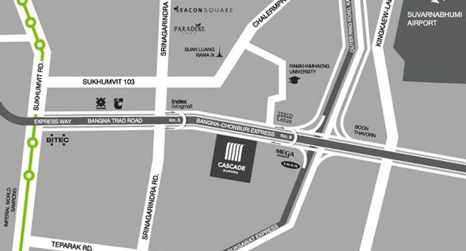 出租 1 卧室 独立屋 在 Bang Phli, Samut Prakan