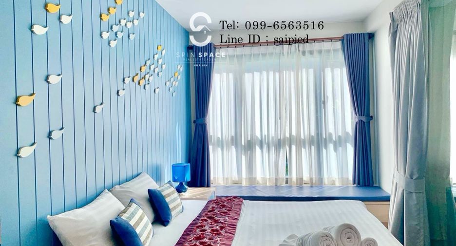 For rent and for sale 1 bed condo in Cha Am, Phetchaburi