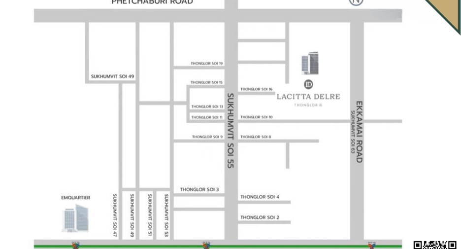 For sale 3 bedrooms condo in Watthana, Bangkok