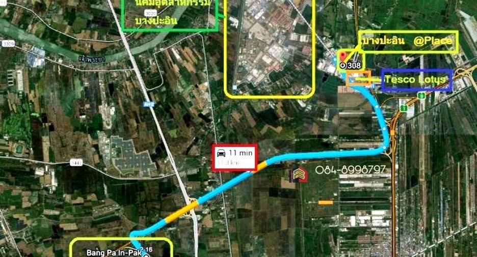 Apartment zum Kauf mit 52 Zimmer in Bang Pa-in, Phra Nakhon Si Ayutthaya