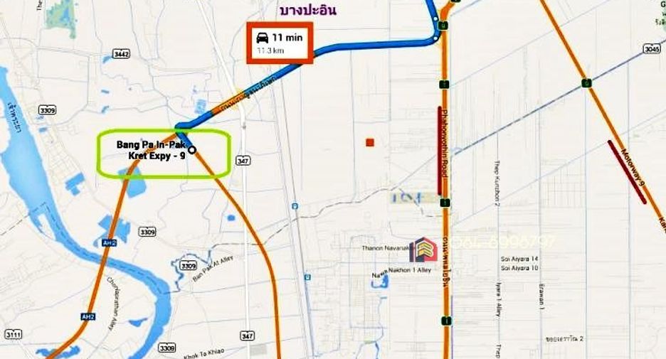 Apartment zum Kauf mit 52 Zimmer in Bang Pa-in, Phra Nakhon Si Ayutthaya