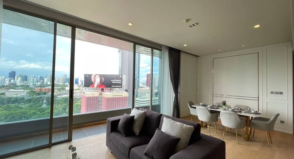 For rent 2 bedrooms condo in Sathon, Bangkok