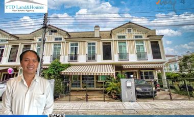 For rent and for sale 3 bed townhouse in Bang Phli, Samut Prakan