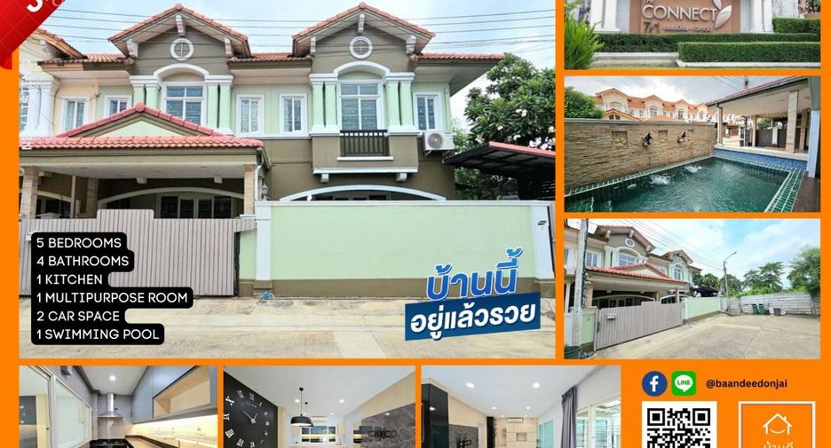 For sale 5 bedrooms townhouse in Don Mueang, Bangkok