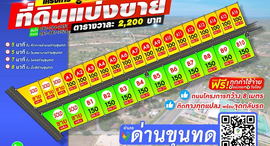 ขาย ที่ดิน ใน ด่านขุนทด, นครราชสีมา