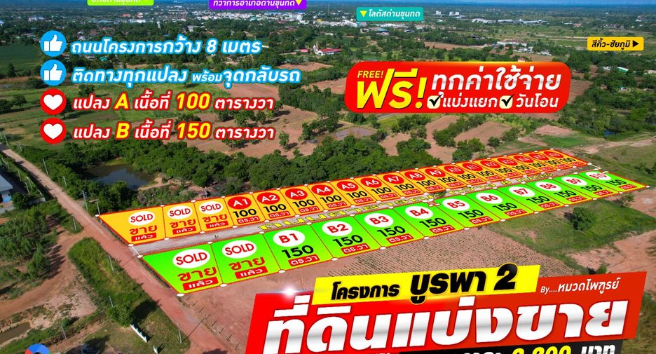 ขาย ที่ดิน ใน ด่านขุนทด, นครราชสีมา