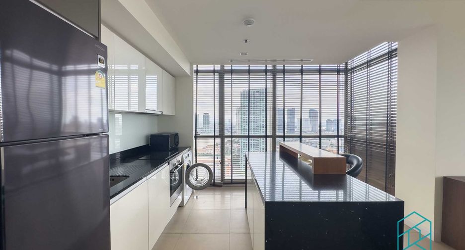 For rent and for sale 2 bedrooms condo in Sathon, Bangkok