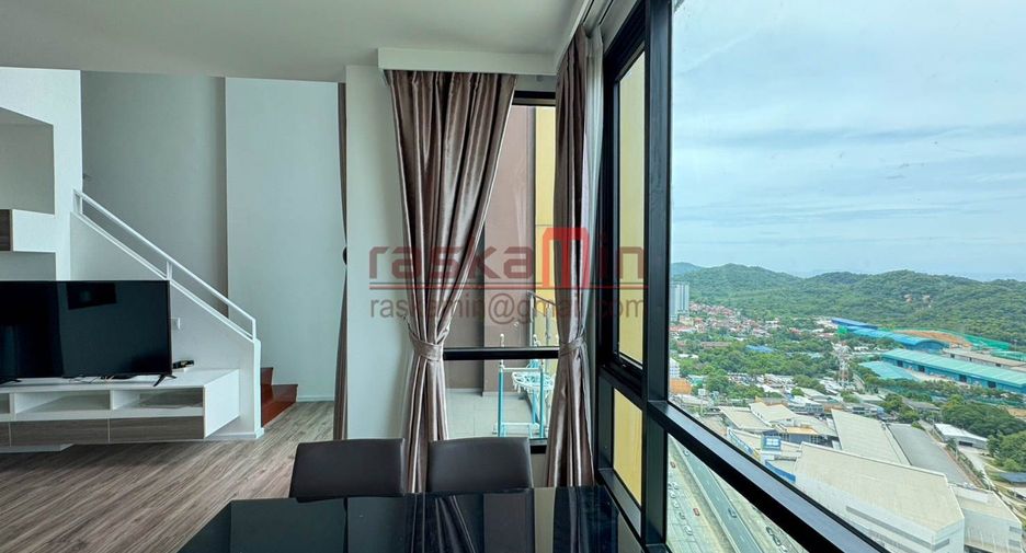 À vendre 1 chambre condo à Si Racha, Chonburi