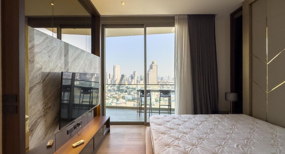 For rent and for sale 2 bedrooms condo in Khlong San, Bangkok