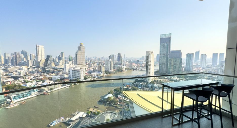 For rent and for sale 2 bedrooms condo in Khlong San, Bangkok