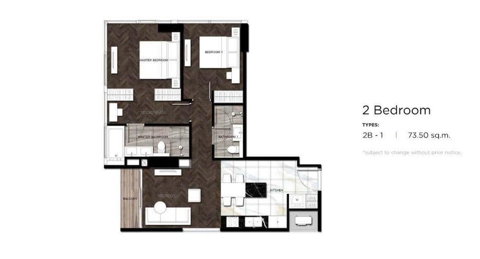 For rent 2 bed condo in Khlong Toei, Bangkok
