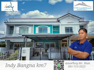 For rent 2 bed townhouse in Bang Phli, Samut Prakan