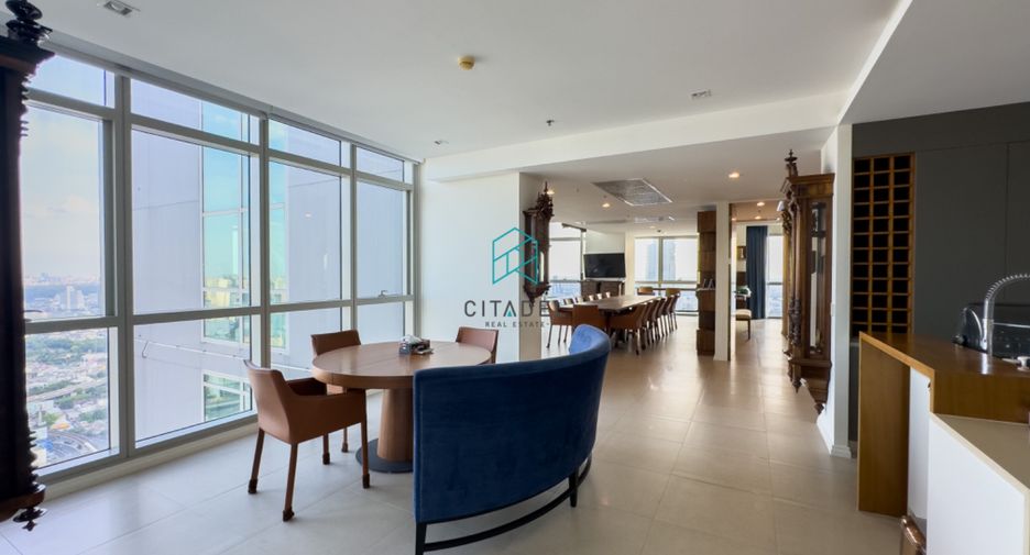 À louer et à vendre 3 chambres condo à Sathon, Bangkok