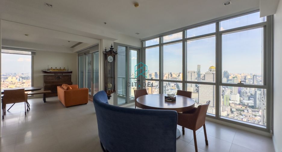 À louer et à vendre 3 chambres condo à Sathon, Bangkok