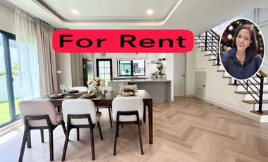 For rent 4 bedrooms house in Bang Phli, Samut Prakan