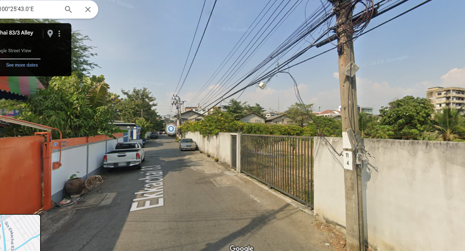 For rent land in Bang Bon, Bangkok