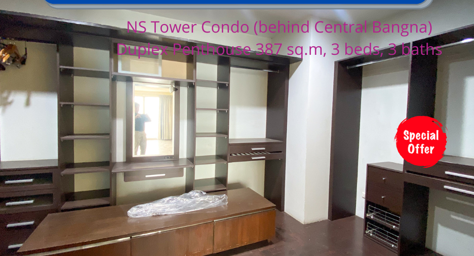 For sale 3 bedrooms condo in Bang Na, Bangkok
