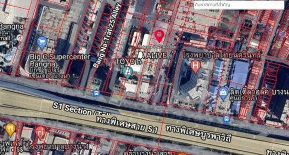 For sale land in Bang Na, Bangkok
