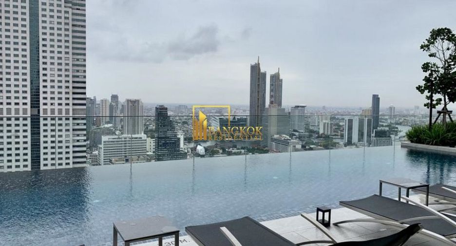 For rent 2 bedrooms condo in Sathon, Bangkok