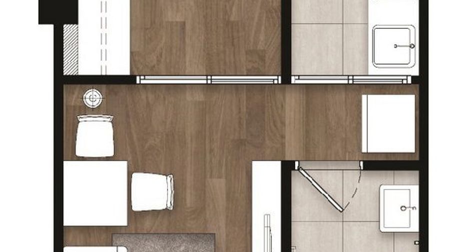 For sale 1 bed condo in Phasi Charoen, Bangkok
