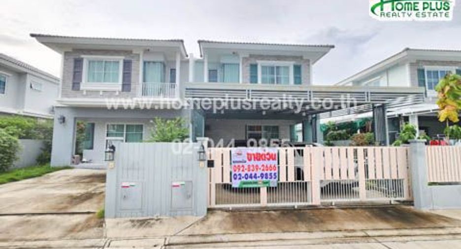 For sale 3 bedrooms house in Bang Kruai, Nonthaburi