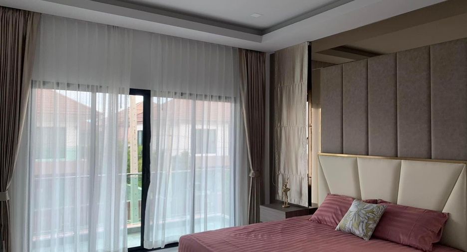 For rent 4 bedrooms house in Bang Lamung, Chonburi
