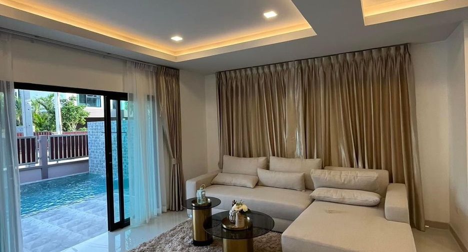 For rent 4 bedrooms house in Bang Lamung, Chonburi