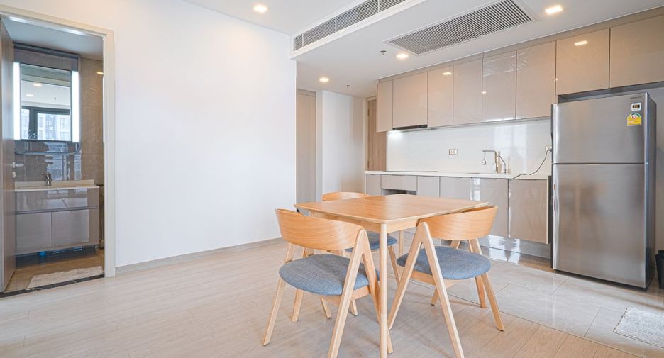 For rent 2 bedrooms condo in Huai Khwang, Bangkok