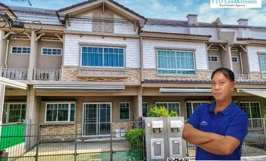 For rent 3 bed townhouse in Bang Phli, Samut Prakan