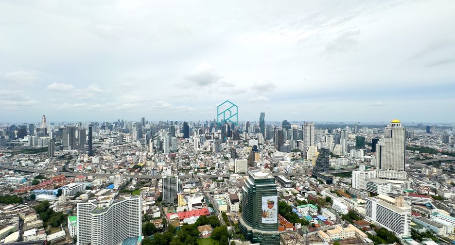 For rent 3 bedrooms condo in Khlong San, Bangkok