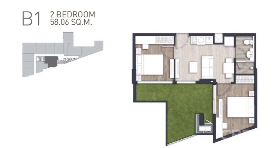 For sale 1 bed condo in Khlong Toei, Bangkok