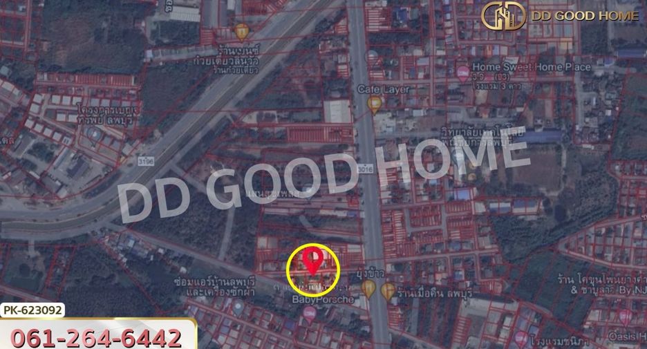 For sale land in Mueang Lop Buri, Lopburi