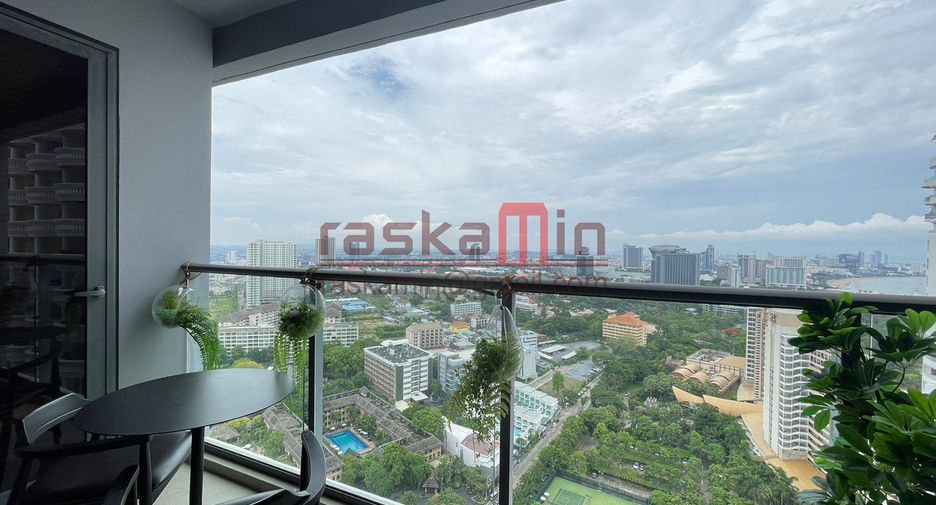 À louer et à vendre 1 chambre condo à Bang Lamung, Chonburi