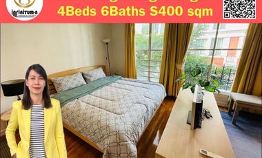 For rent 4 bed townhouse in Watthana, Bangkok