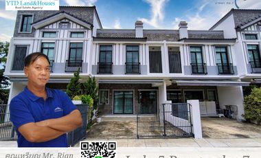 For rent 3 bed townhouse in Bang Phli, Samut Prakan