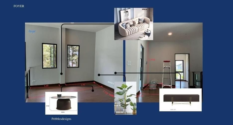 Haus zur Miete mit 4 Zimmer in Bang Phli, Samut Prakan