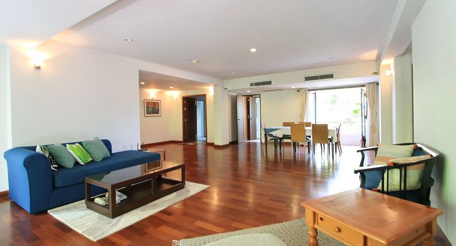 For rent 3 bed serviced apartment in Khlong Toei, Bangkok