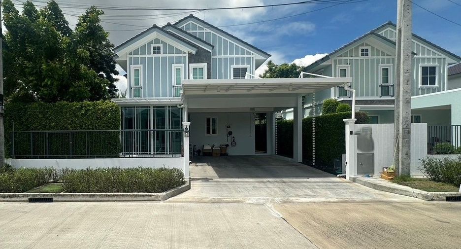 For rent 4 bedrooms townhouse in Bang Phli, Samut Prakan