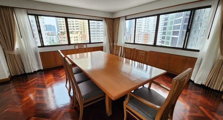 For rent 3 bedrooms apartment in Khlong Toei, Bangkok
