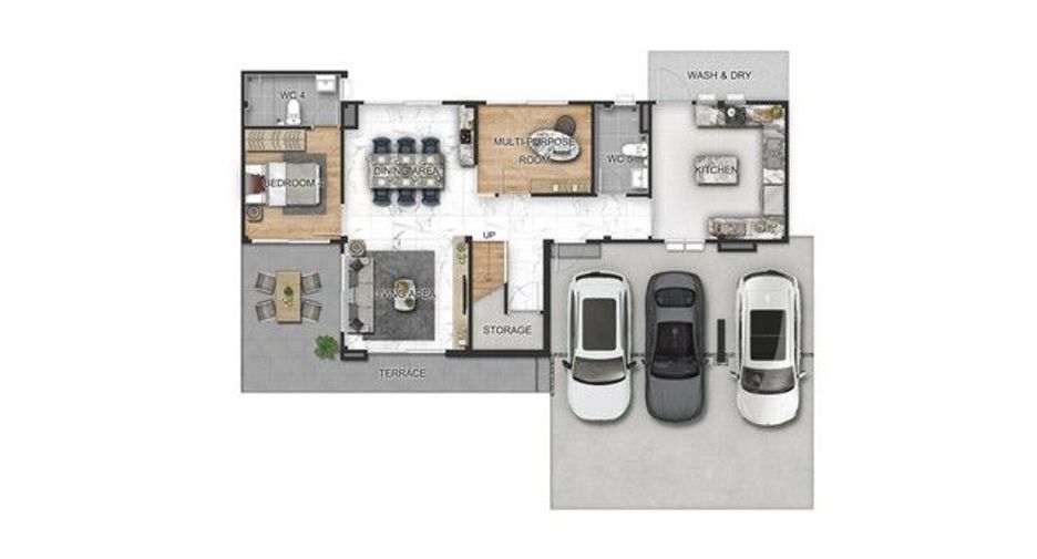 Casa en venta de 3 habitaciones en Lat Krabang, Bangkok