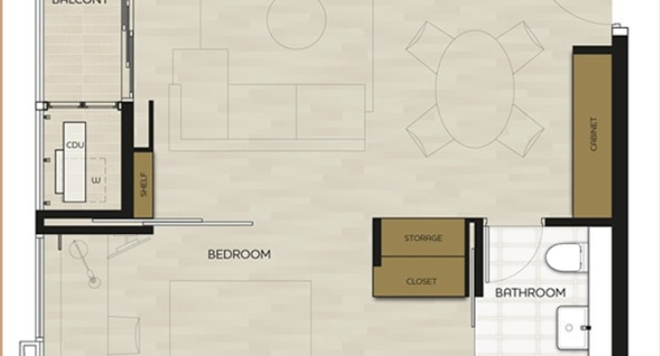For sale 1 bed condo in Khlong Toei, Bangkok