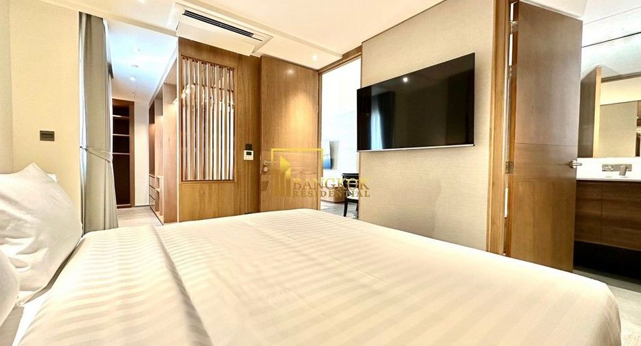 For rent 2 ベッドルーム serviced apartment in Pathum Wan, Bangkok