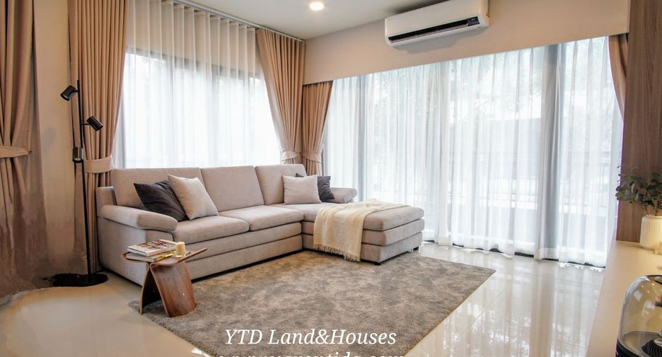For rent 4 bedrooms house in Bang Phli, Samut Prakan
